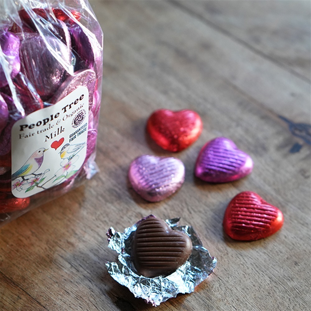 chitree organic ミルクチョコ ハート型〈フェアトレード〉オーガニック