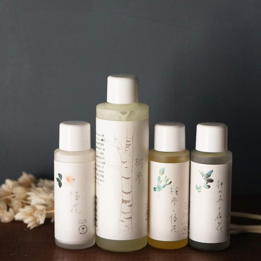 chitree organic 種雫と優花　神の木と夜花　樹雫　陽花　4点セット chitree organic 【感謝祭セット】スキンケア4種セット 神の木